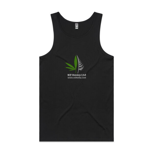 Mens Lowdown Singlet (front print) Thumbnail