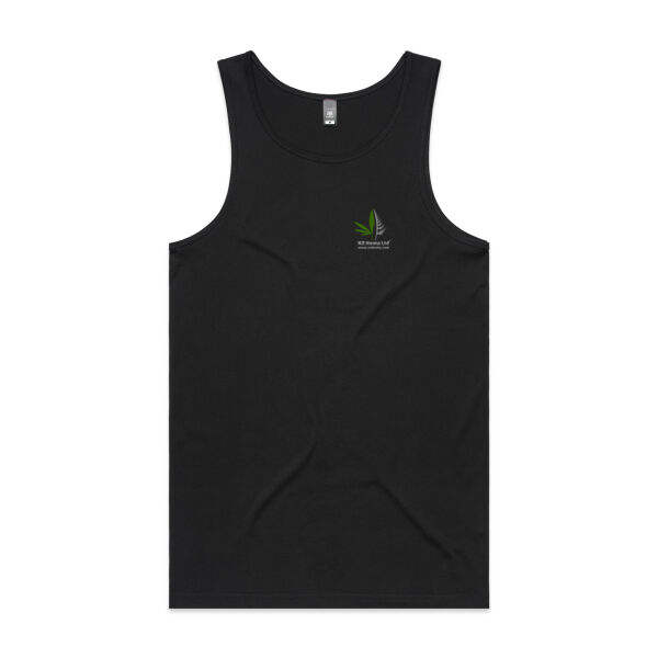 Mens Lowdown Singlet (back print) Thumbnail